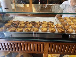 Pasteis de nata  at Vegan Nata - Chiado in Lisbon