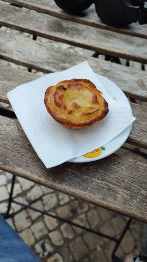 Vegan pastel de nata at Vegan Nata - Chiado in Lisbon