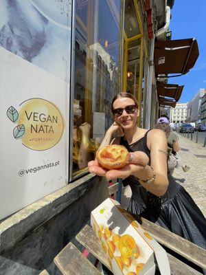   at Vegan Nata - Chiado in Lisbon