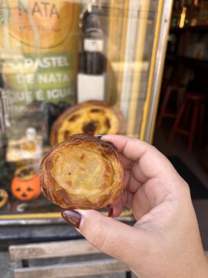 pasteis  at Vegan Nata - Chiado in Lisbon