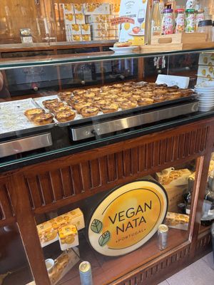 pasteis  at Vegan Nata - Chiado in Lisbon