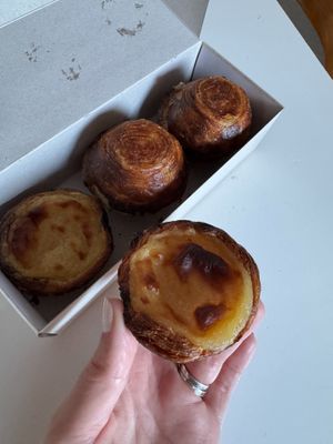 Vegan Pastel de Nata at Vegan Nata - Chiado in Lisbon