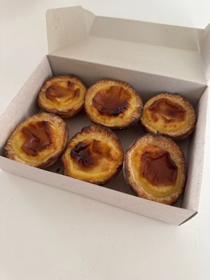 GF version at Vegan Nata - Chiado in Lisbon