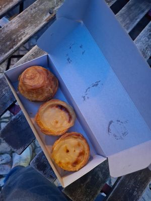 Vegan Pastel de Nata at Vegan Nata - Chiado in Lisbon