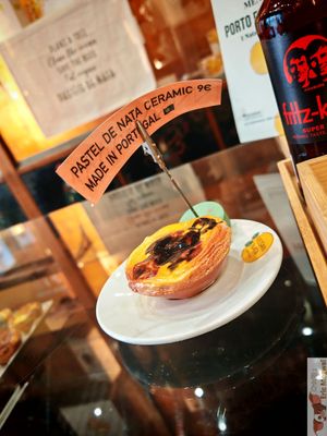 Pastel de nata at Vegan Nata - Chiado in Lisbon