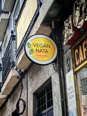 Logo at Vegan Nata - Chiado in Lisbon