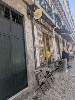Exterior  at Vegan Nata - Chiado in Lisbon