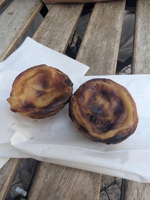 Vegan Pastel de Nata  at Vegan Nata - Chiado in Lisbon