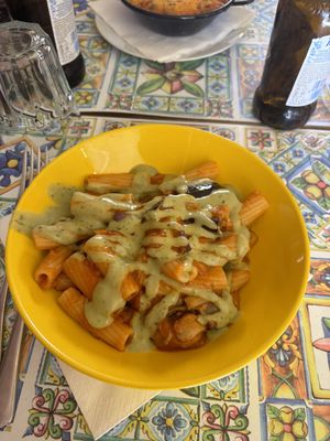 Vegan pastaa  at Bacarretto in Venice