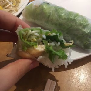 Spring rolls with tofu at Saigon Cafe in Wailuku