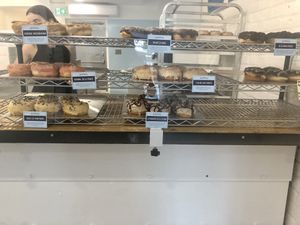 Inside at La Beignerie in Montreal