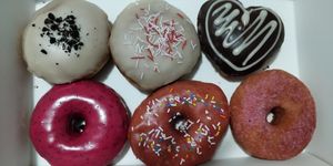 Valentine's Day donuts! at La Beignerie in Montreal