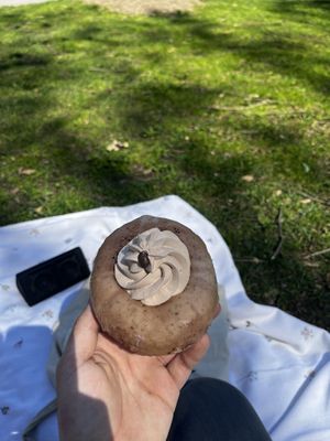 Tiramisu donut! (Seasonal flavour)  at La Beignerie in Montreal