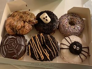 Halloween donuts   at La Beignerie in Montreal