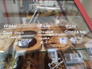Vegan cookies at Screaming Beans in Amsterdam