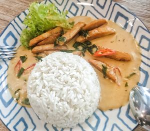 Chicken rice at Veggie Recipe in Bandar Seri Begawan