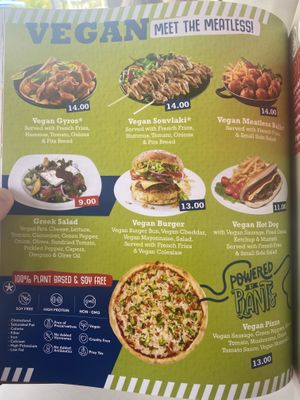 Menu   at Alkionis Sports Bar & Grill in Rhodes