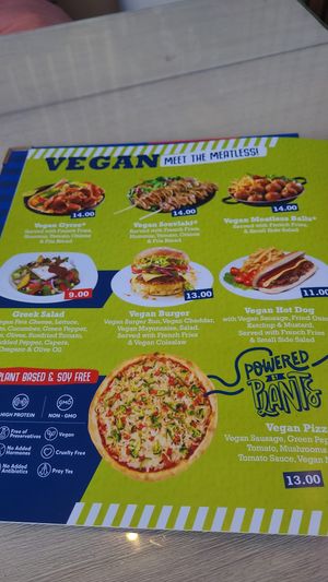 Menu at Alkionis Sports Bar & Grill in Rhodes