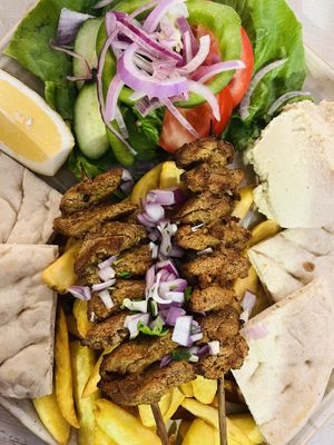   at Alkionis Sports Bar & Grill in Rhodes