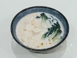 Organic Vegetables Soya Soup 時菜豆腐湯 at Yu Fu Abundance 如庫豐生有機食堂 in New Territories