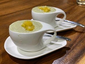 Banana Avocado Cashew Dessert 香蕉牛油果腰果甜品 at Yu Fu Abundance 如庫豐生有機食堂 in New Territories