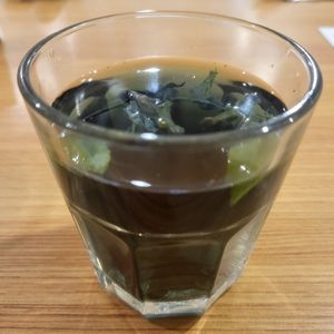 Butterfly pea stevia tea at GreenWoods - 綠野林 in Kowloon
