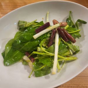 "Shrimp paste" water spinach at GreenWoods - 綠野林 in Kowloon