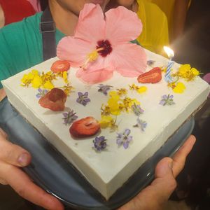 Durian mousse cake at GreenWoods - 綠野林 in Kowloon