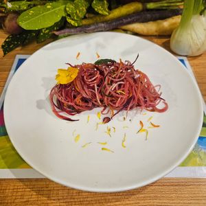 Carrot noodles (private dining) at GreenWoods - 綠野林 in Kowloon