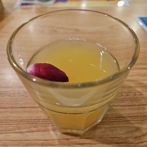 Pineapple Passion Fruit Water Kefir (private dining) at GreenWoods - 綠野林 in Kowloon