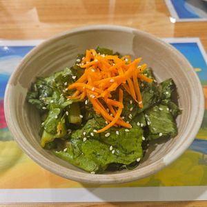 Energetic Hand-fried Indian Lettuce (private dining) at GreenWoods - 綠野林 in Kowloon