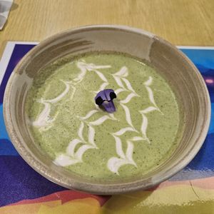 Broccoli Soup (private dining) at GreenWoods - 綠野林 in Kowloon