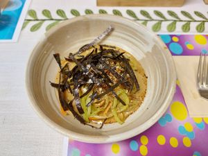 Raw Vegan Noodles 有機三色藜麥麻醬萵筍麵 (Private Dining) 🥰🥰🥰 at GreenWoods - 綠野林 in Kowloon