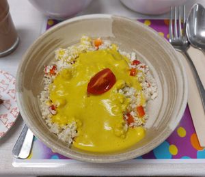 Raw Vegan Curry Rice in Portuguese Sauce 葡汁咖哩飯 at GreenWoods - 綠野林 in Kowloon