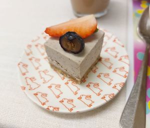 Raw Vegan Blueberry Cheeze Cake 藍莓芝士蛋糕 at GreenWoods - 綠野林 in Kowloon