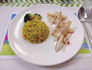 Raw Vegan Curry Rice 菠蘿薑黃咖哩飯 (Private Kitchen) at GreenWoods - 綠野林 in Kowloon