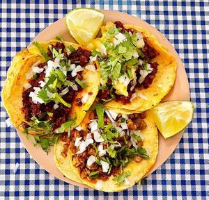 Tacos. at Veganos La Taqueria in San Cristobal De Las Casas