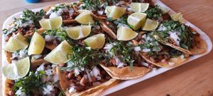 Tacos at Veganos La Taqueria in San Cristobal De Las Casas