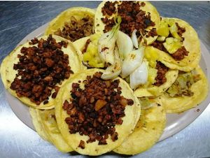Tacos at Veganos La Taqueria in San Cristobal De Las Casas