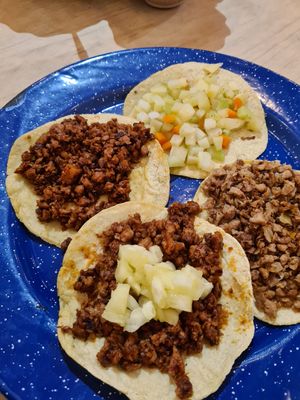 Tacos at Veganos La Taqueria in San Cristobal De Las Casas