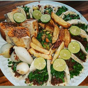 Charola  familiar at Veganos La Taqueria in San Cristobal De Las Casas