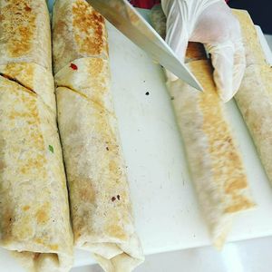 BURRITOS at Veganos La Taqueria in San Cristobal De Las Casas