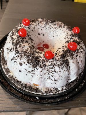 Cherry bundt cake gf  at Royally Baked in St Peters