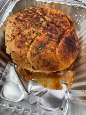 Nashville Hot chkn sandwich   at Royally Baked in St Peters