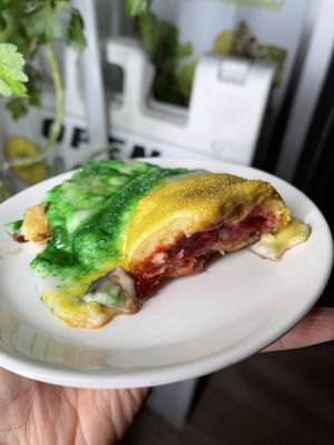 Strawberry filled King Cake!  at Royally Baked in St Peters