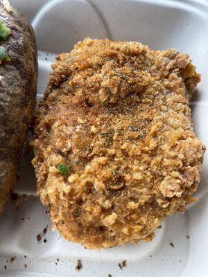 Delicious country fried steak   at Royally Baked in St Peters