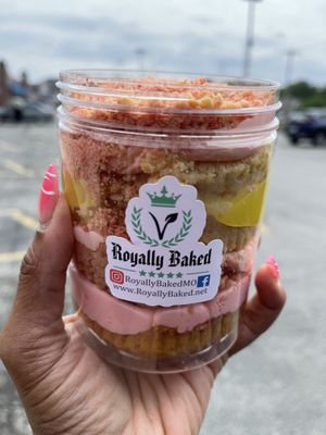 Strawberry Lemonade cake jar!  at Royally Baked in St Peters