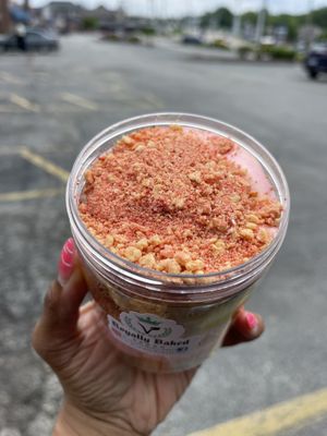 Strawberry Lemonade cake jar  at Royally Baked in St Peters