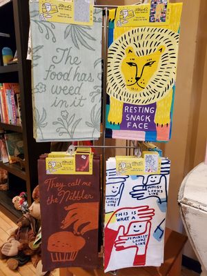 Dish towels at Ethique Nouveau in Minneapolis