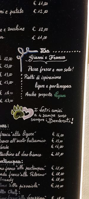  at Da Gianni e Franca in Varazze